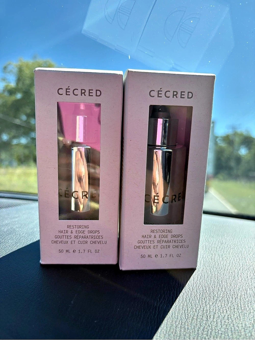 Cécred Restoring Hair & Edge Drops Hair & Edge Drops 2-Pack NWT